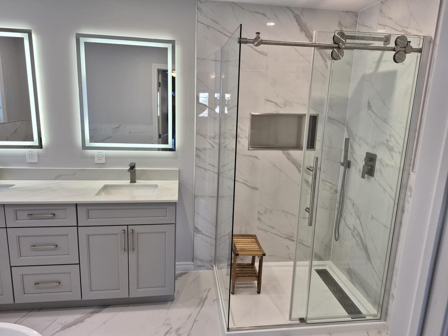 Primary Bathroom Remodel after 1